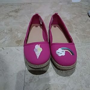 Girls hot pink shoes